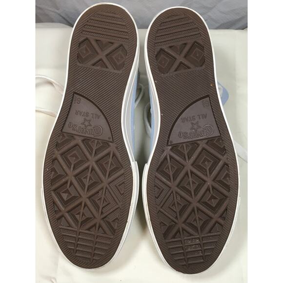 Converse Chuck Taylor Platform High Top Sneakers Women’s 8.5 Powder Blue - Picture 9 of 11